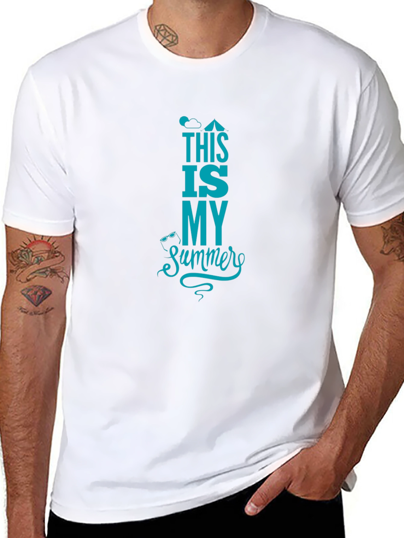 Summer Vibes T-Shirt - This Is My Summer Graphic Tee