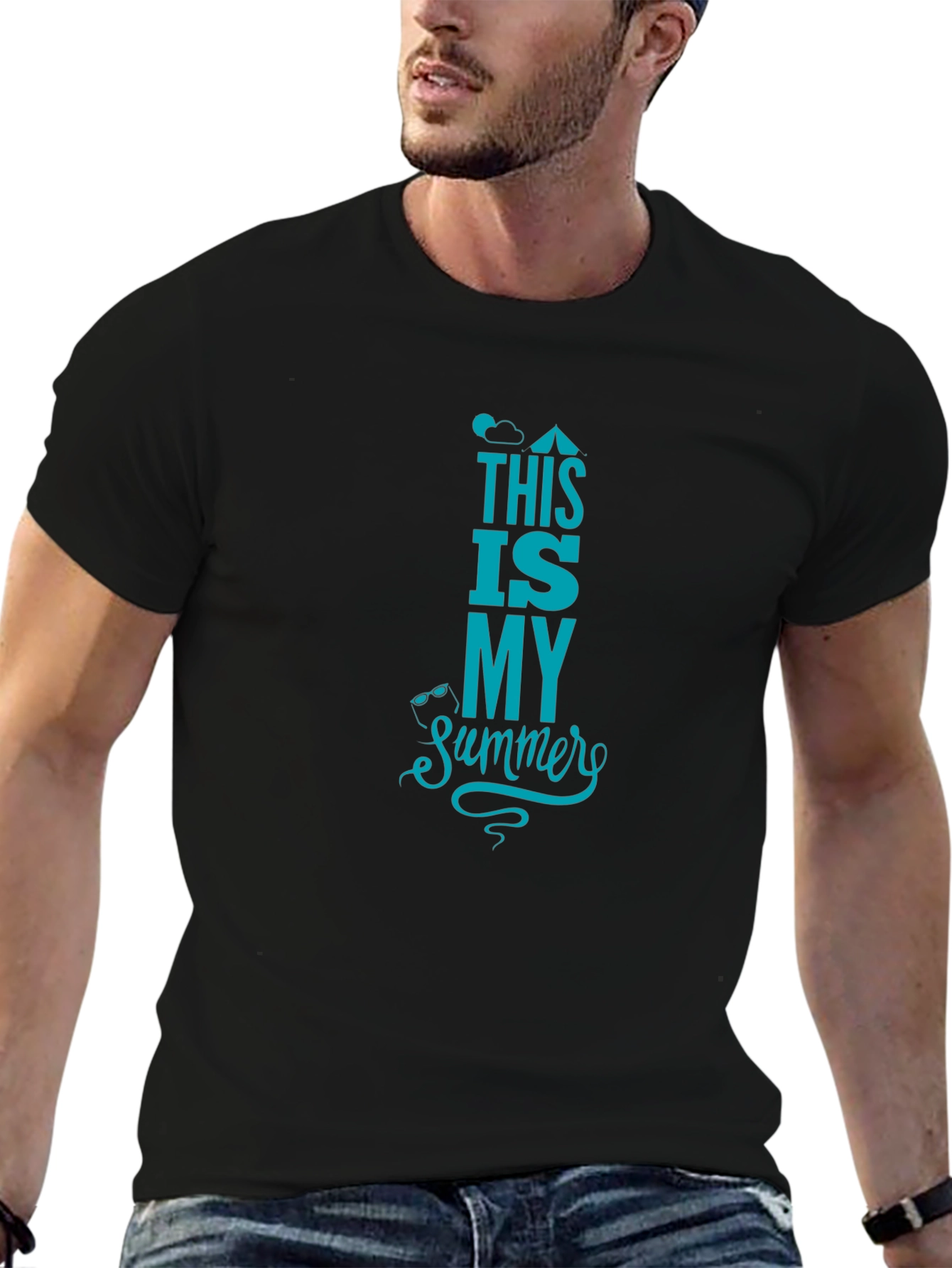Summer Vibes T-Shirt - This Is My Summer Graphic Tee