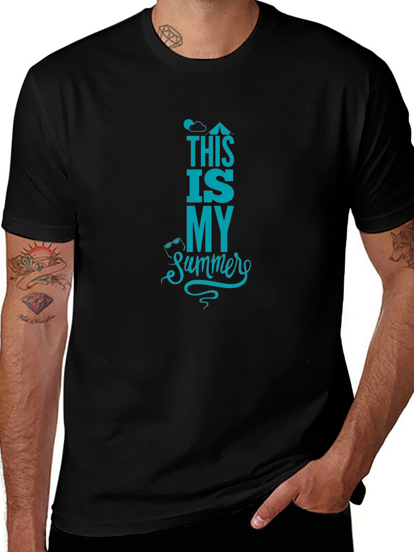 Summer Vibes T-Shirt - This Is My Summer Graphic Tee