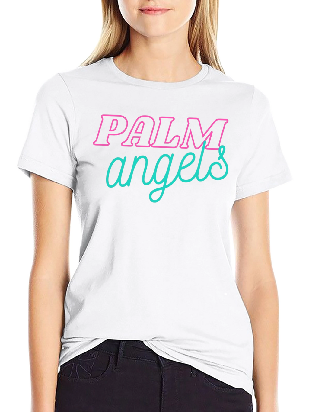Palm Angels Graphic Tee - Black