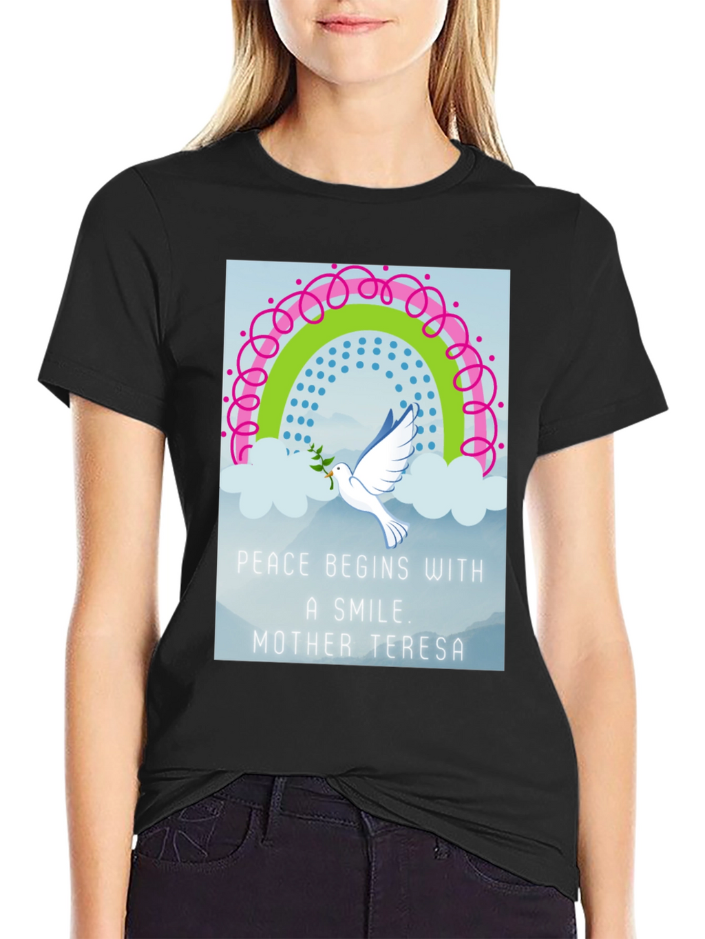 Peace Begins With a Smile T-Shirt