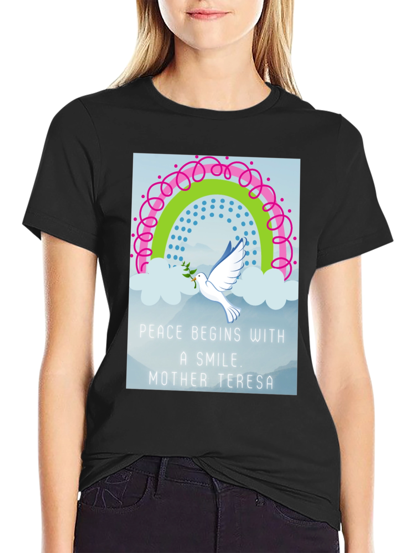 Peace Begins With a Smile T-Shirt