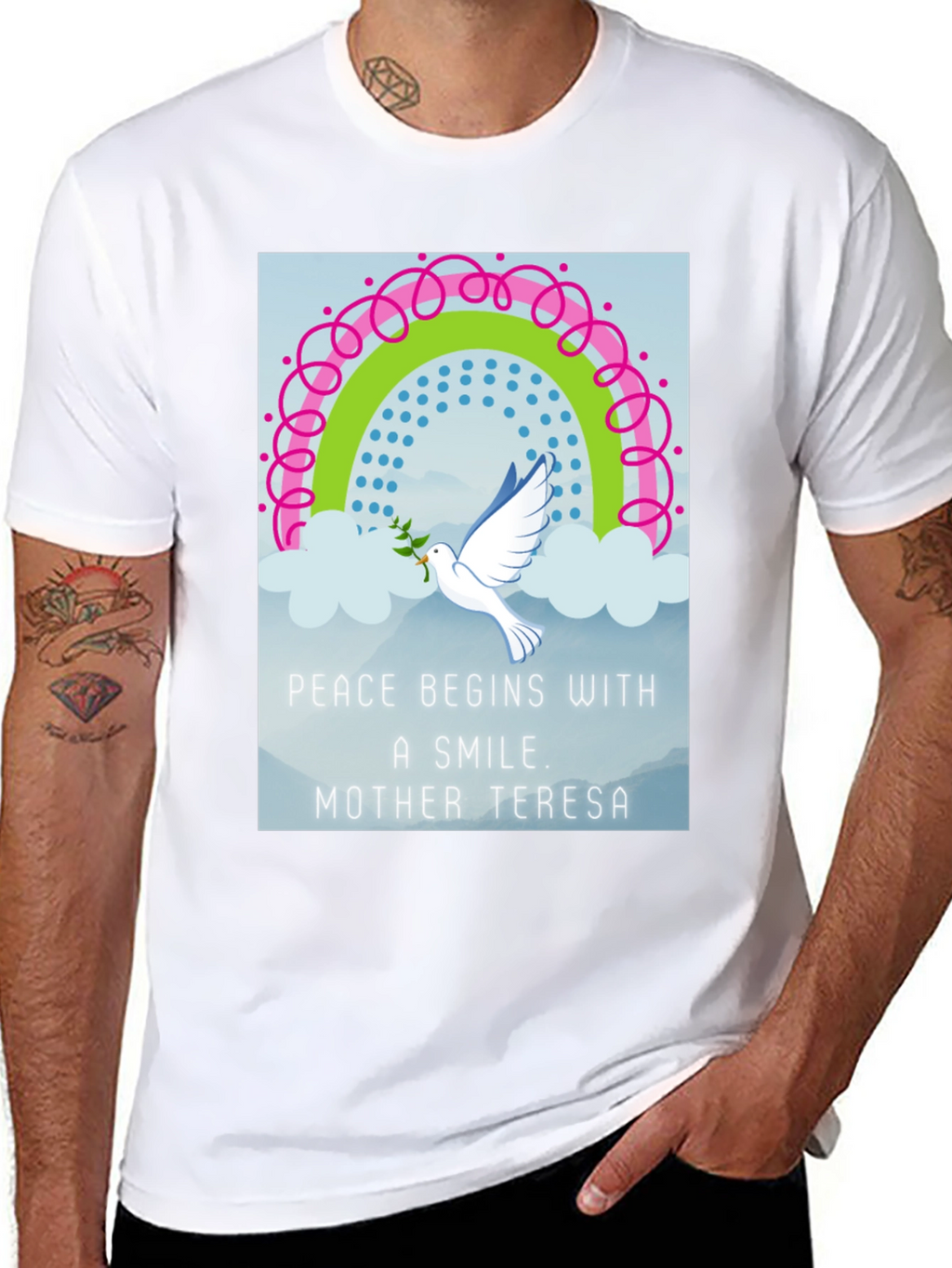 Peace Begins With a Smile T-Shirt
