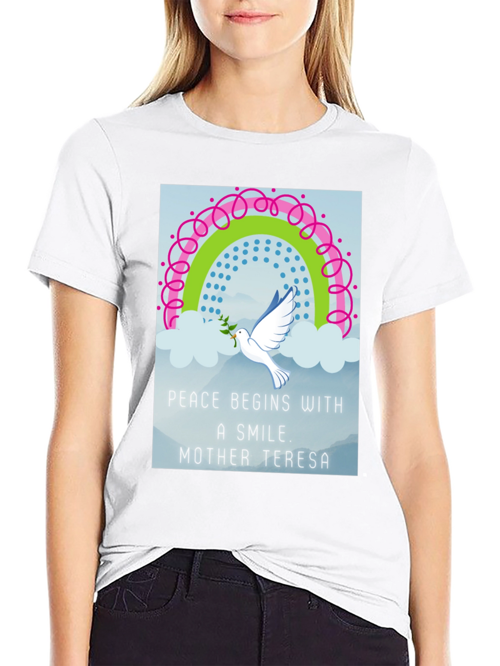 Peace Begins With a Smile T-Shirt