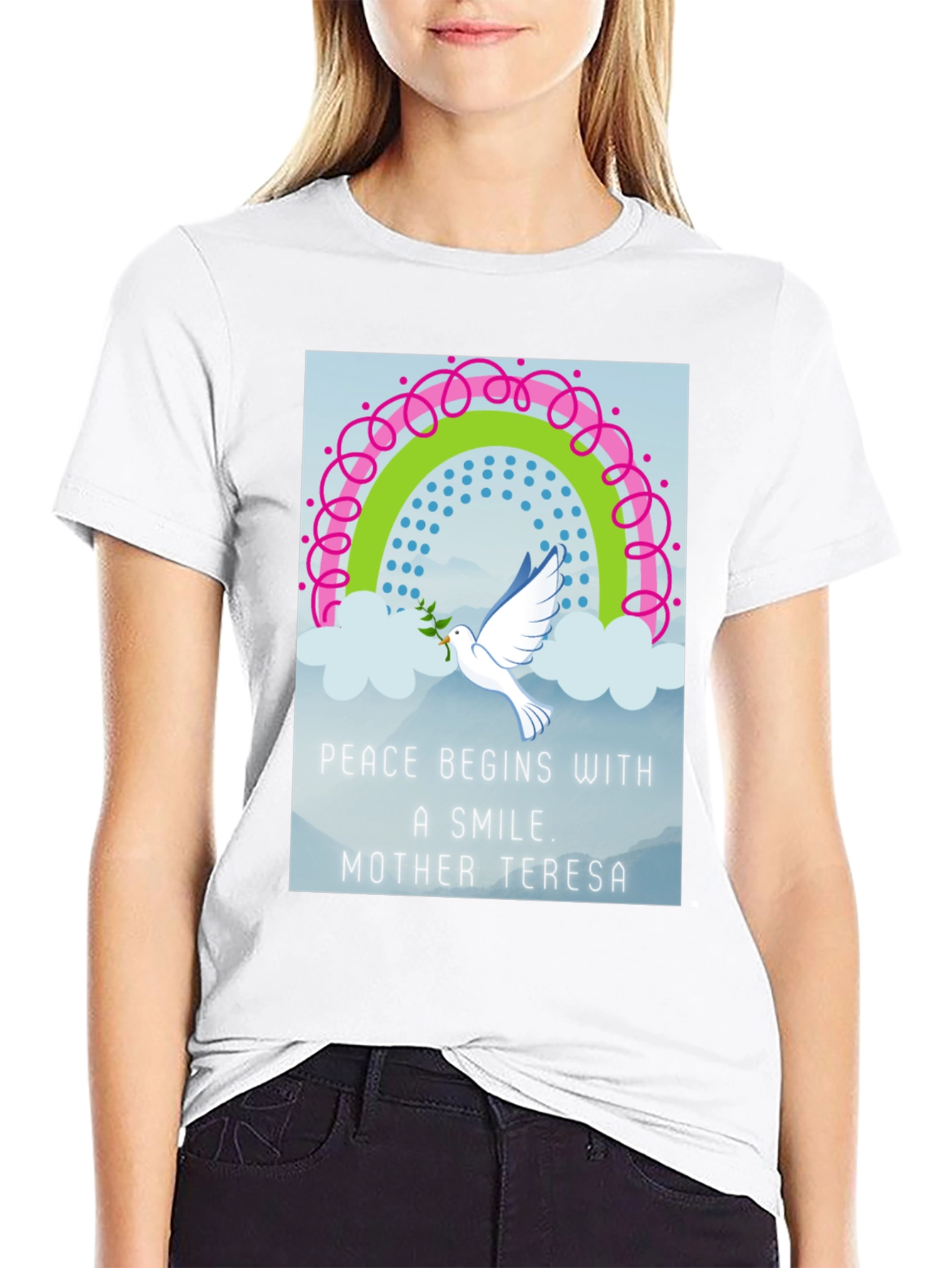 Peace Begins With a Smile T-Shirt