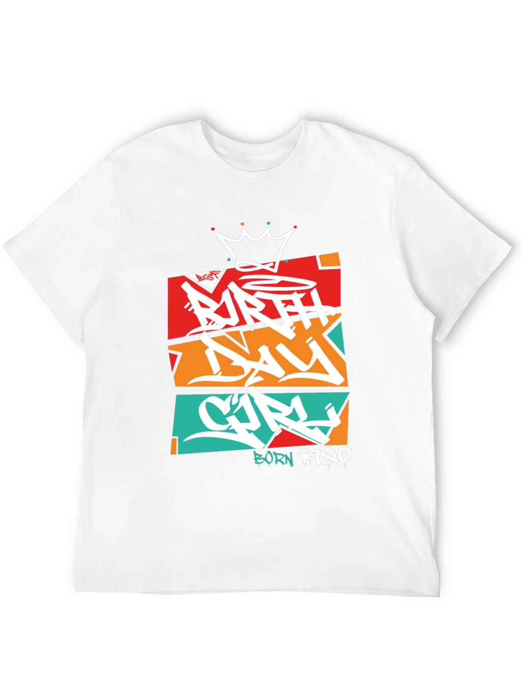Birthday Girl T-Shirt - Graffiti Style