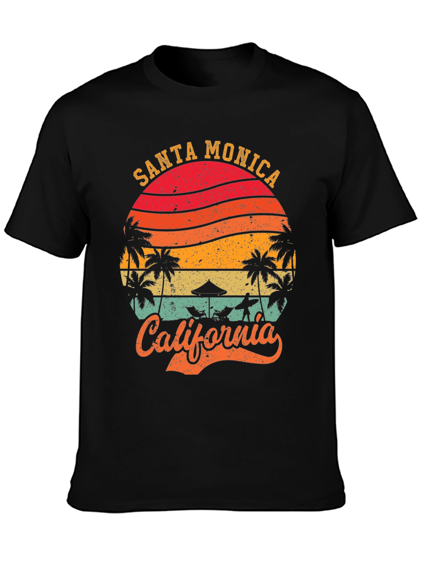 Santa Monica California Graphic Tee