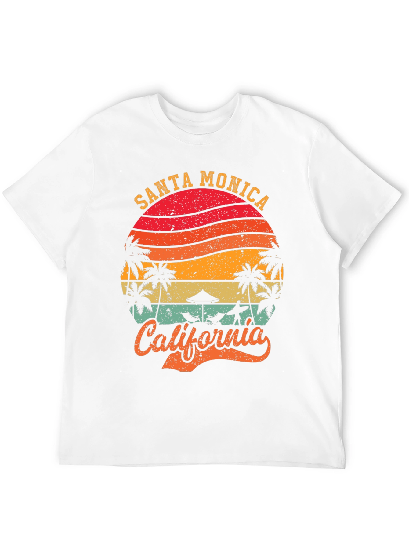 Santa Monica California Graphic Tee