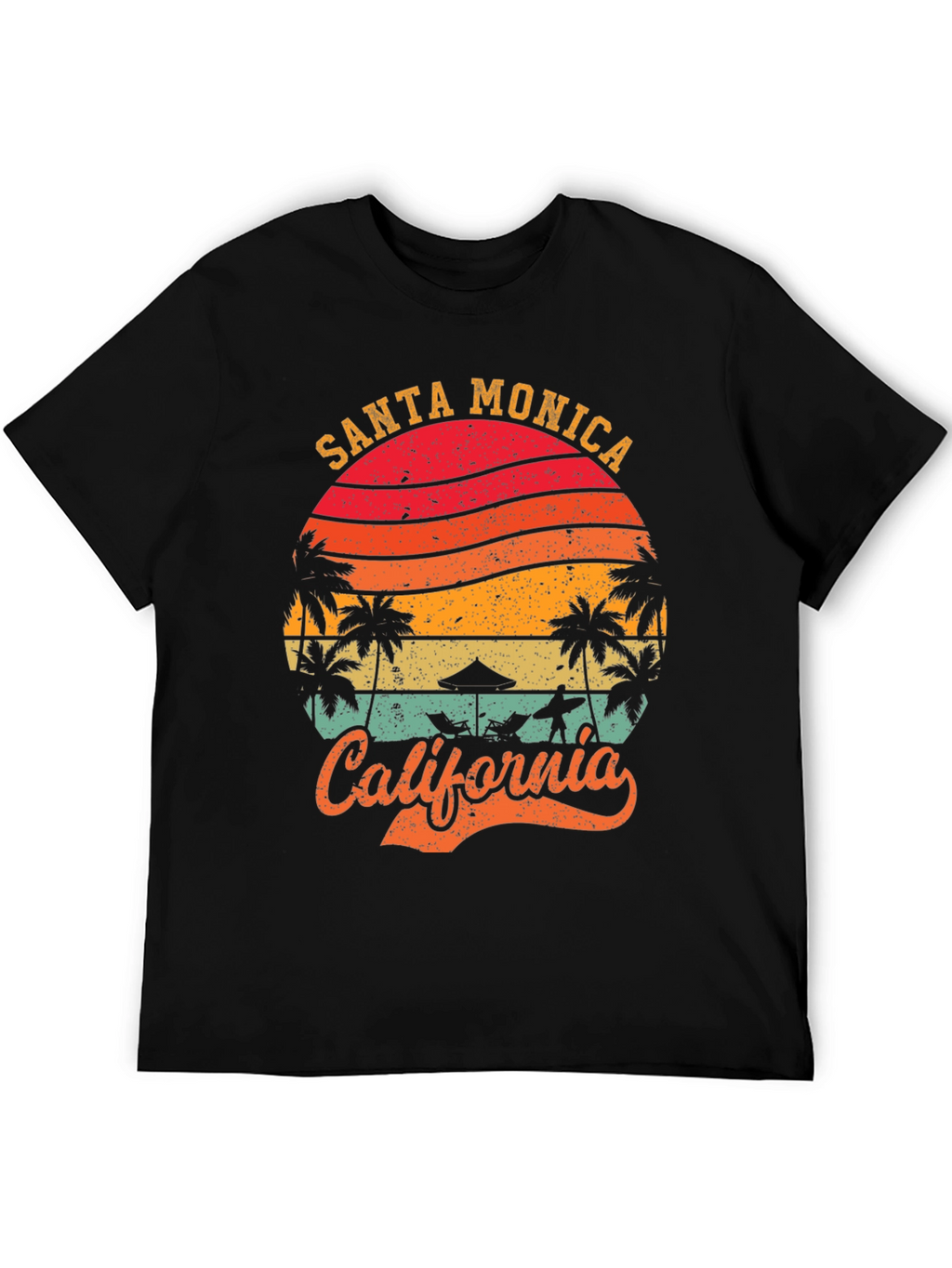 Santa Monica California Graphic Tee