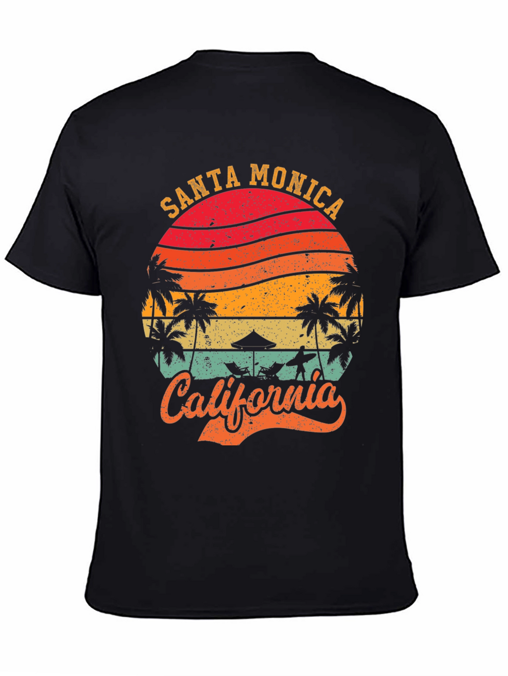 Santa Monica California Graphic Tee