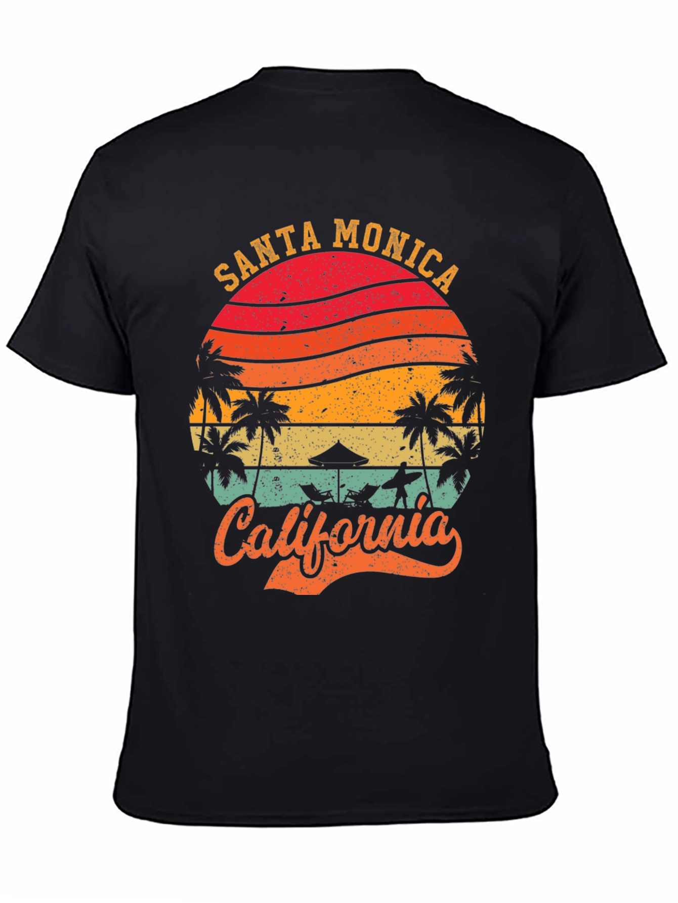 Santa Monica California Graphic Tee