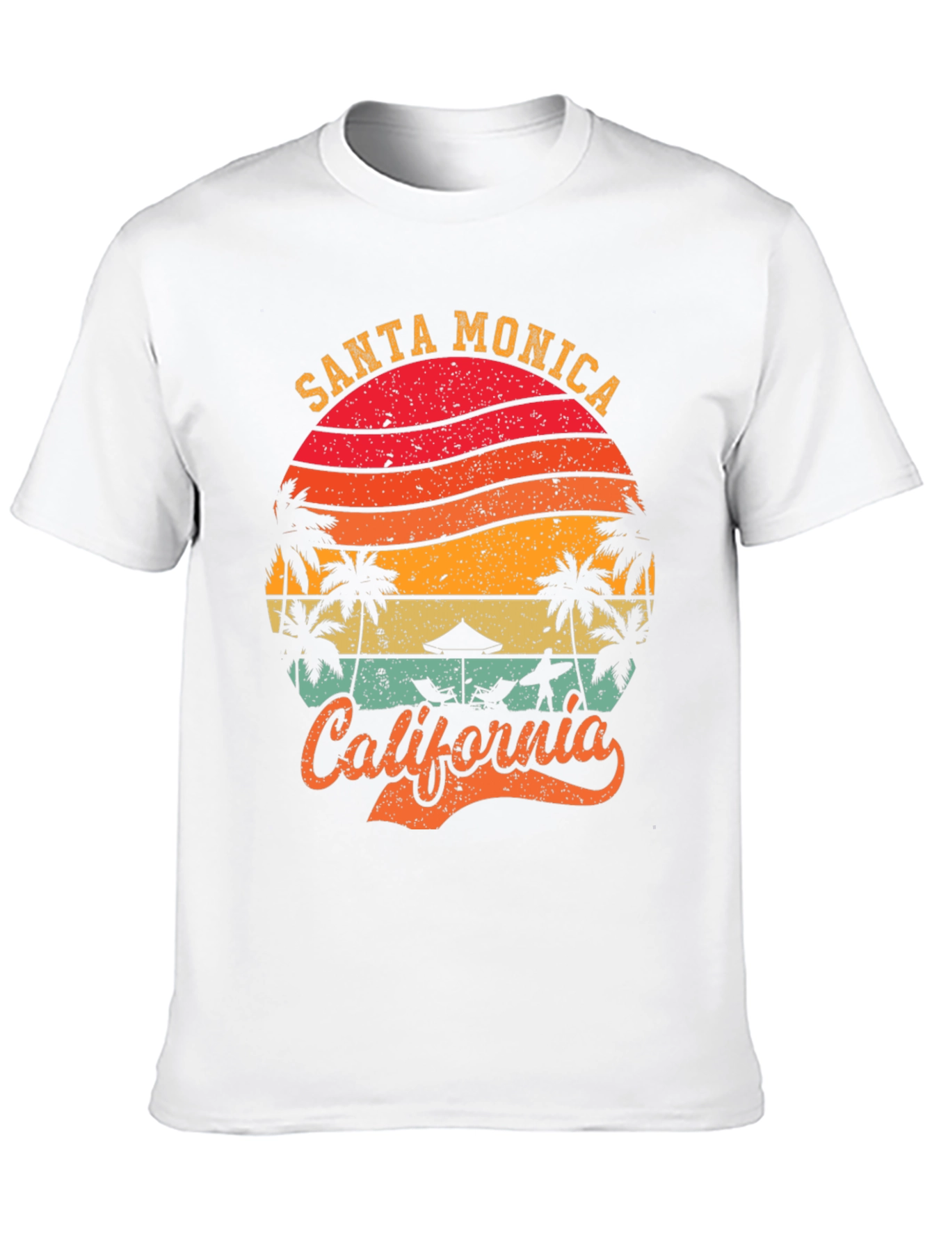Santa Monica California Graphic Tee