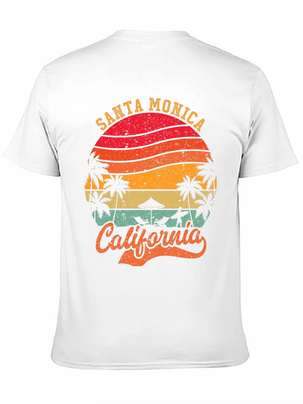 Santa Monica California Graphic Tee
