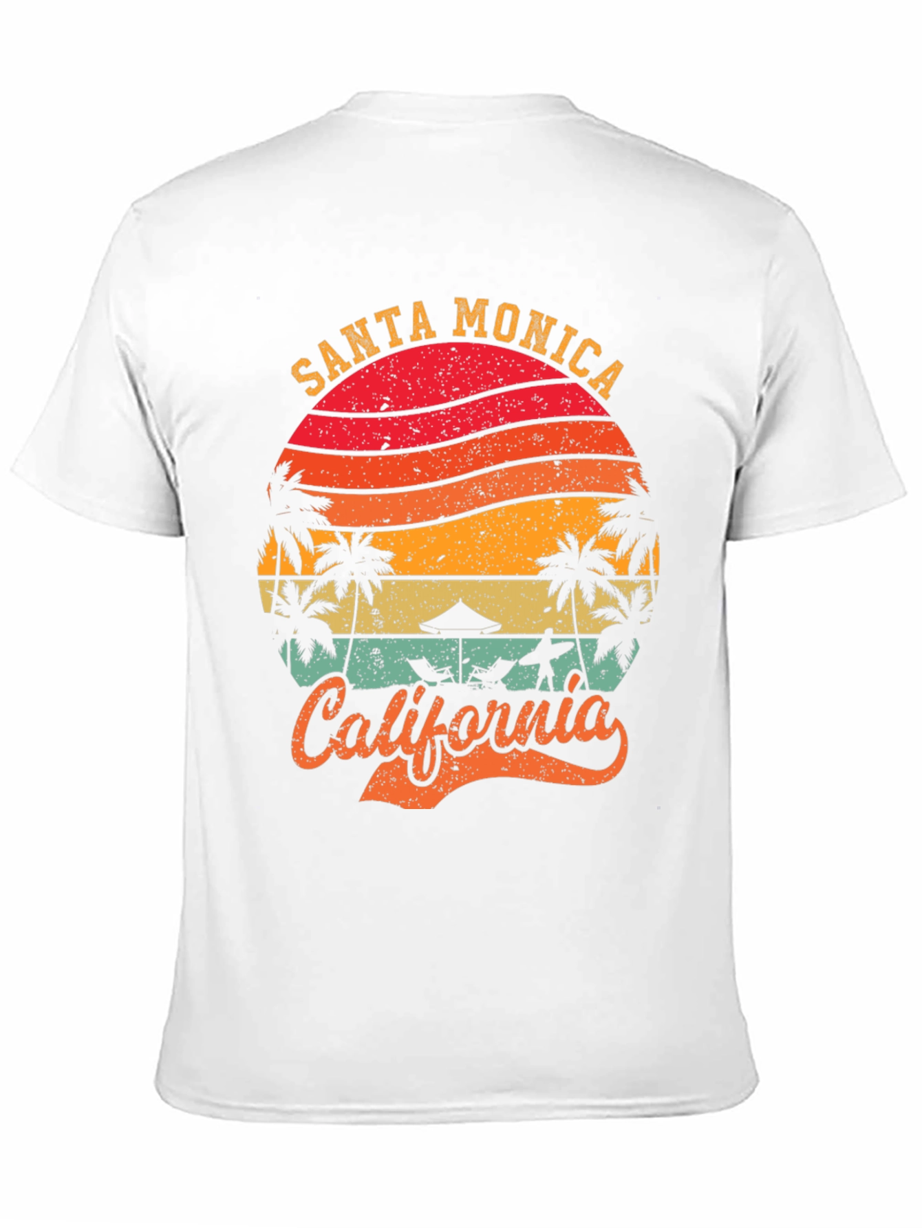 Santa Monica California Graphic Tee
