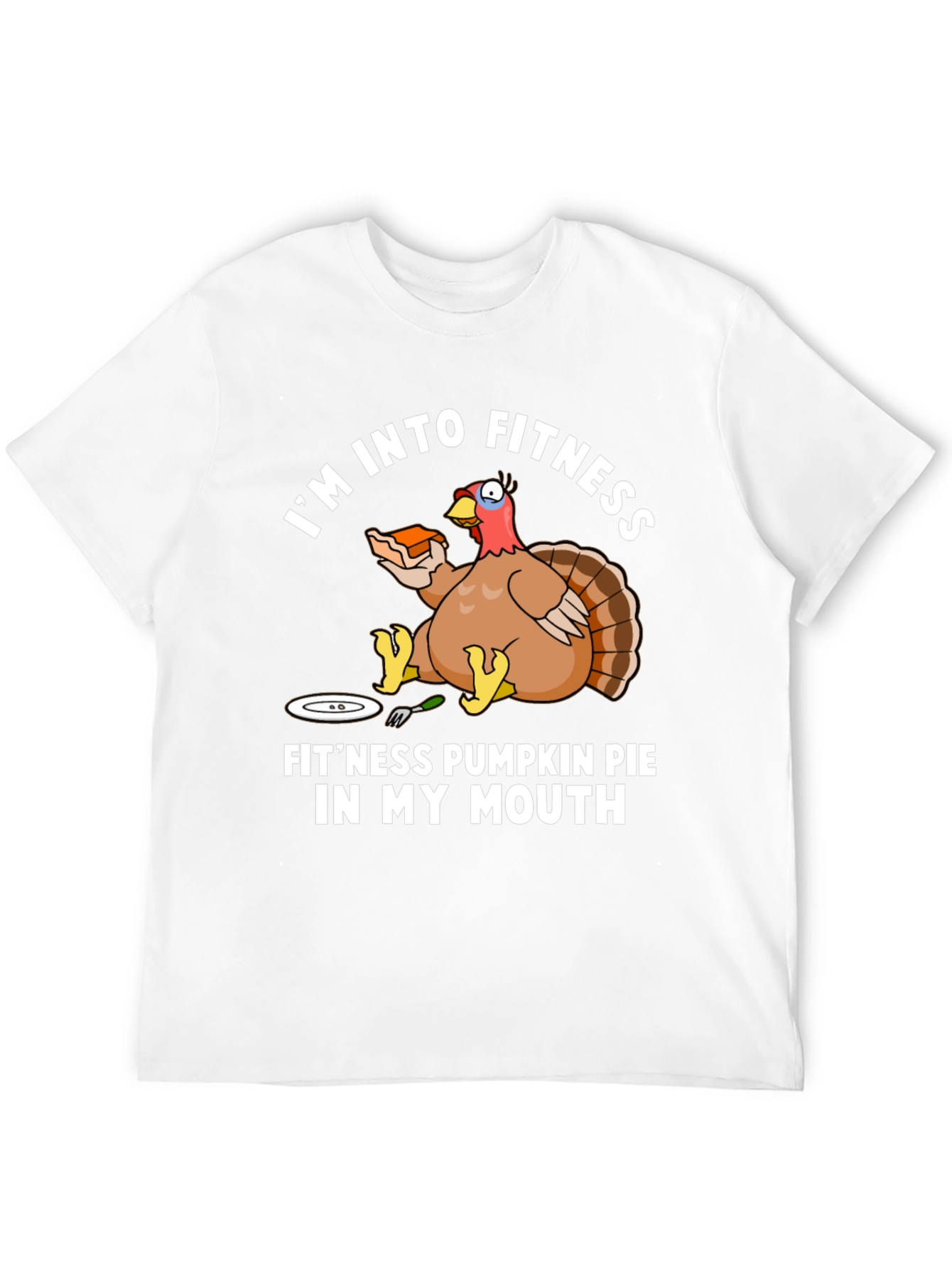 Fitness Pumpkin Pie Thanksgiving T-Shirt