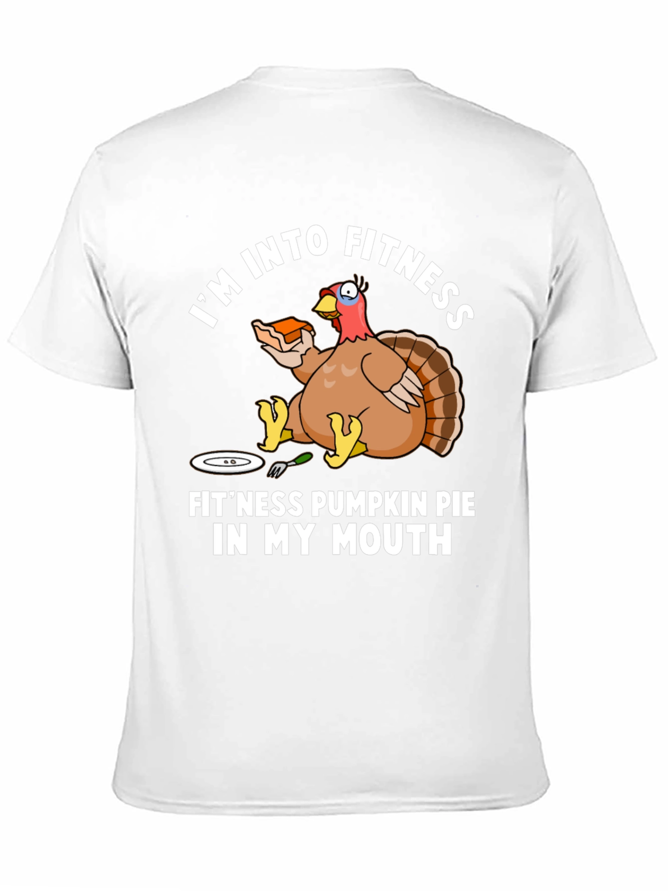 Fitness Pumpkin Pie Thanksgiving T-Shirt