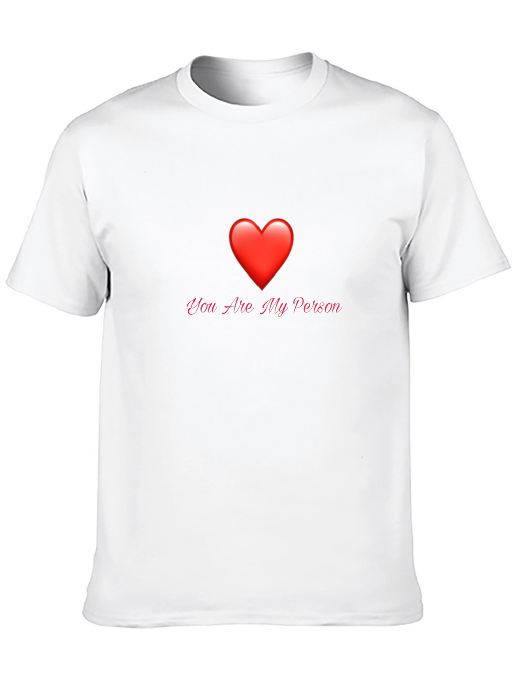 You Are My Person Graphic T-Shirt - Black