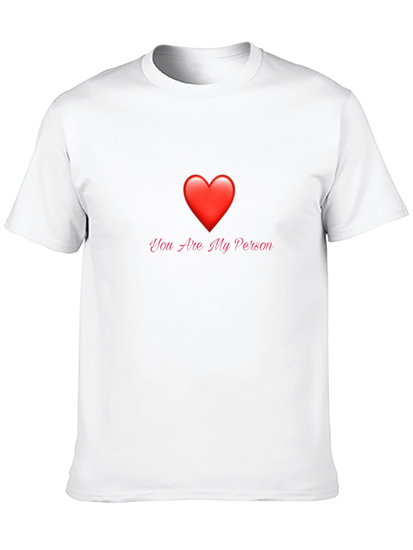 You Are My Person Graphic T-Shirt - Black