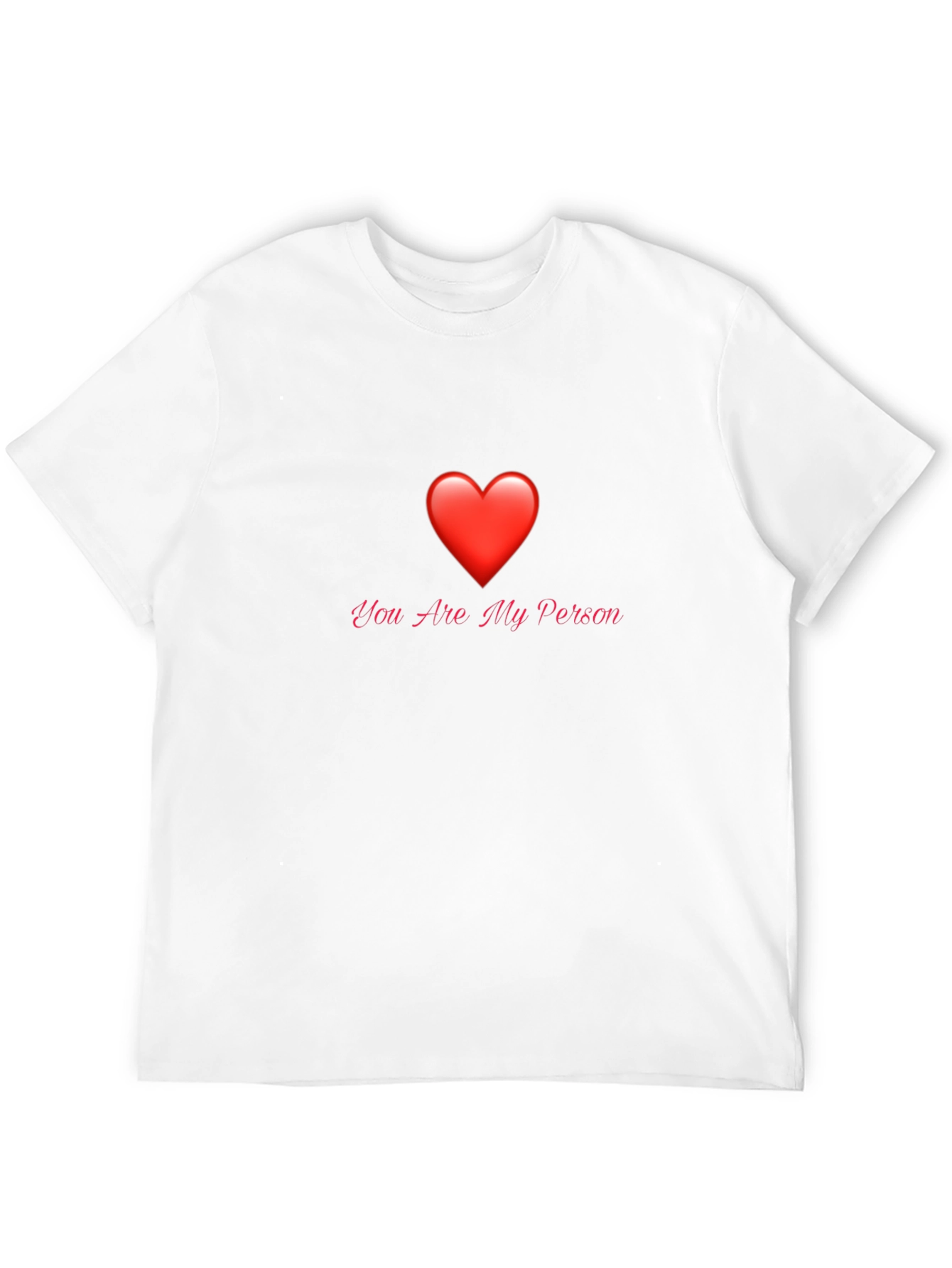 You Are My Person Graphic T-Shirt - Black