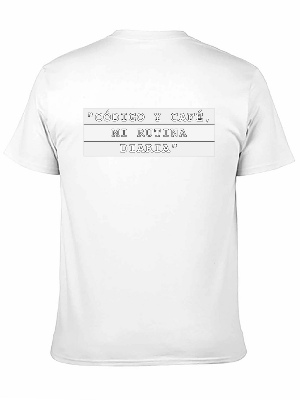 Code and Coffee T-Shirt - Daily Routine Tee