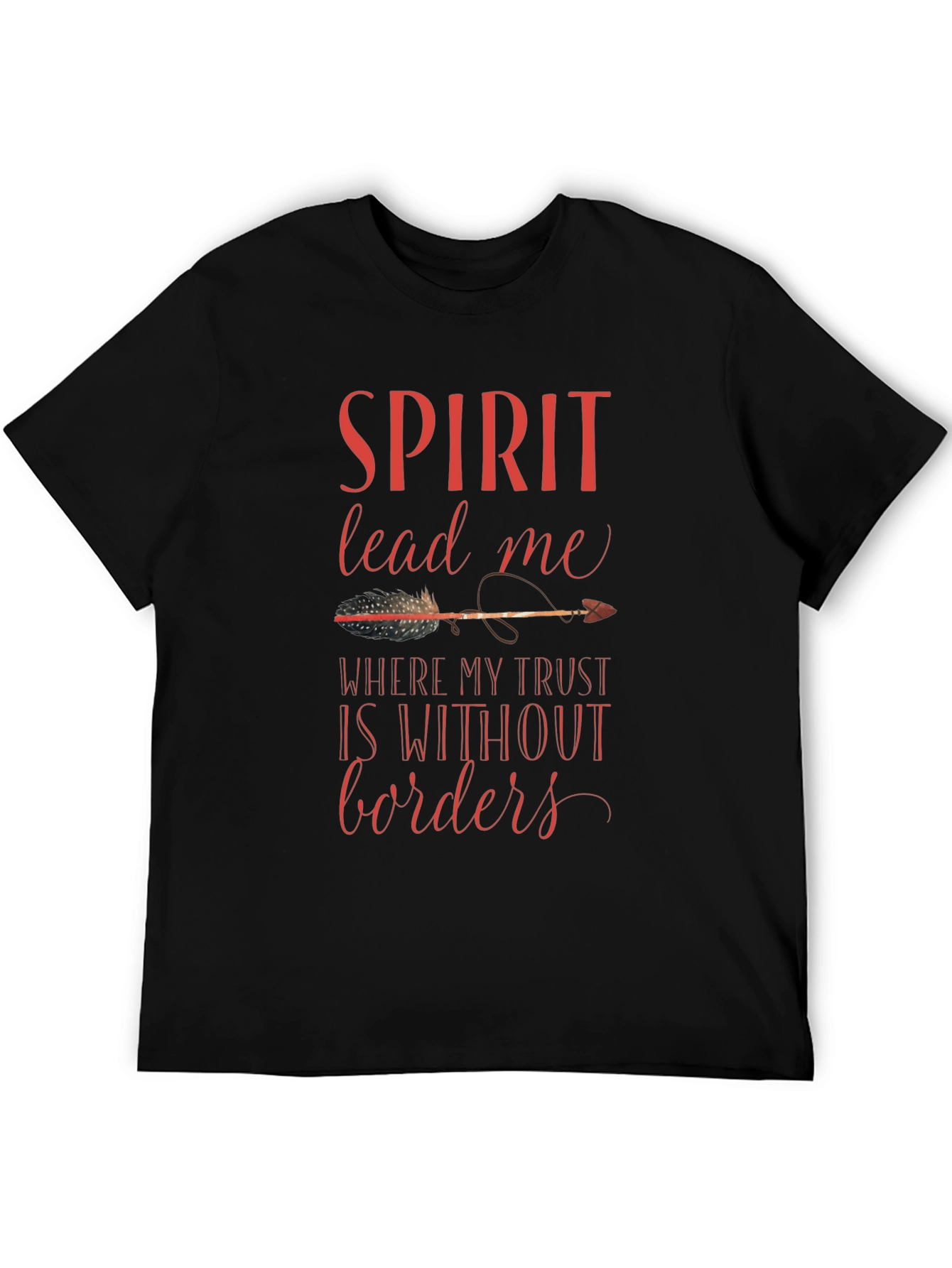 Spirit Lead Me Graphic Tee - Trust Without Borders