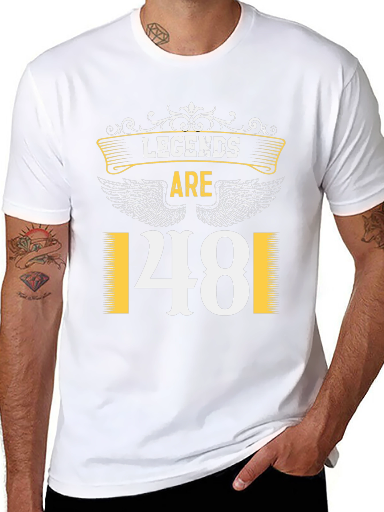 Legends Are 48 T-Shirt | Birthday Gift Idea