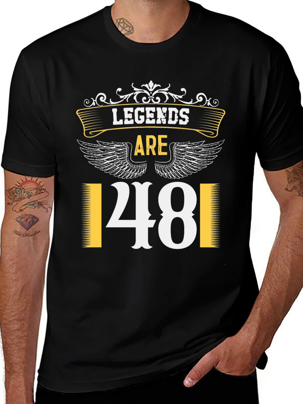 Legends Are 48 T-Shirt | Birthday Gift Idea