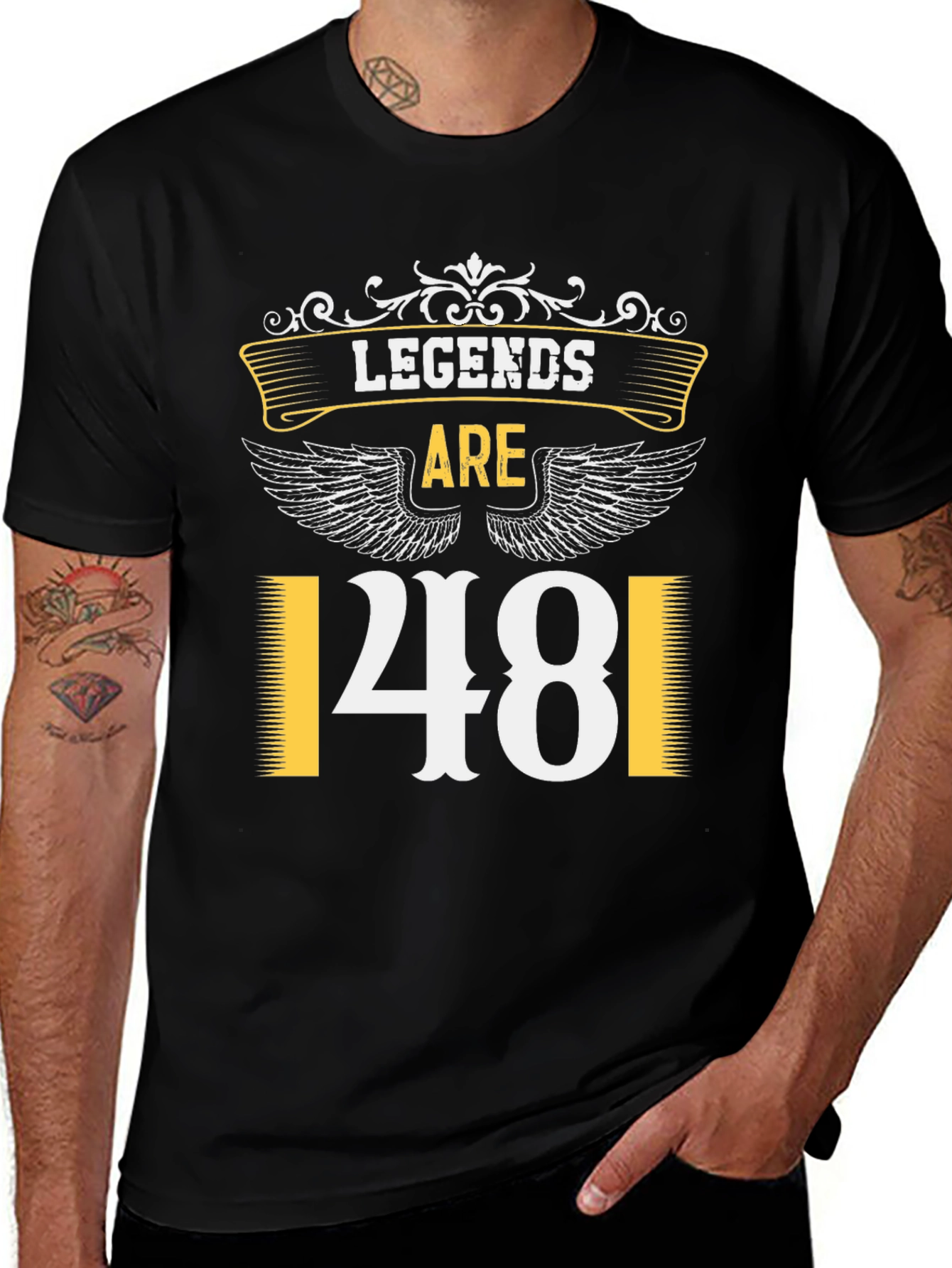 Legends Are 48 T-Shirt | Birthday Gift Idea