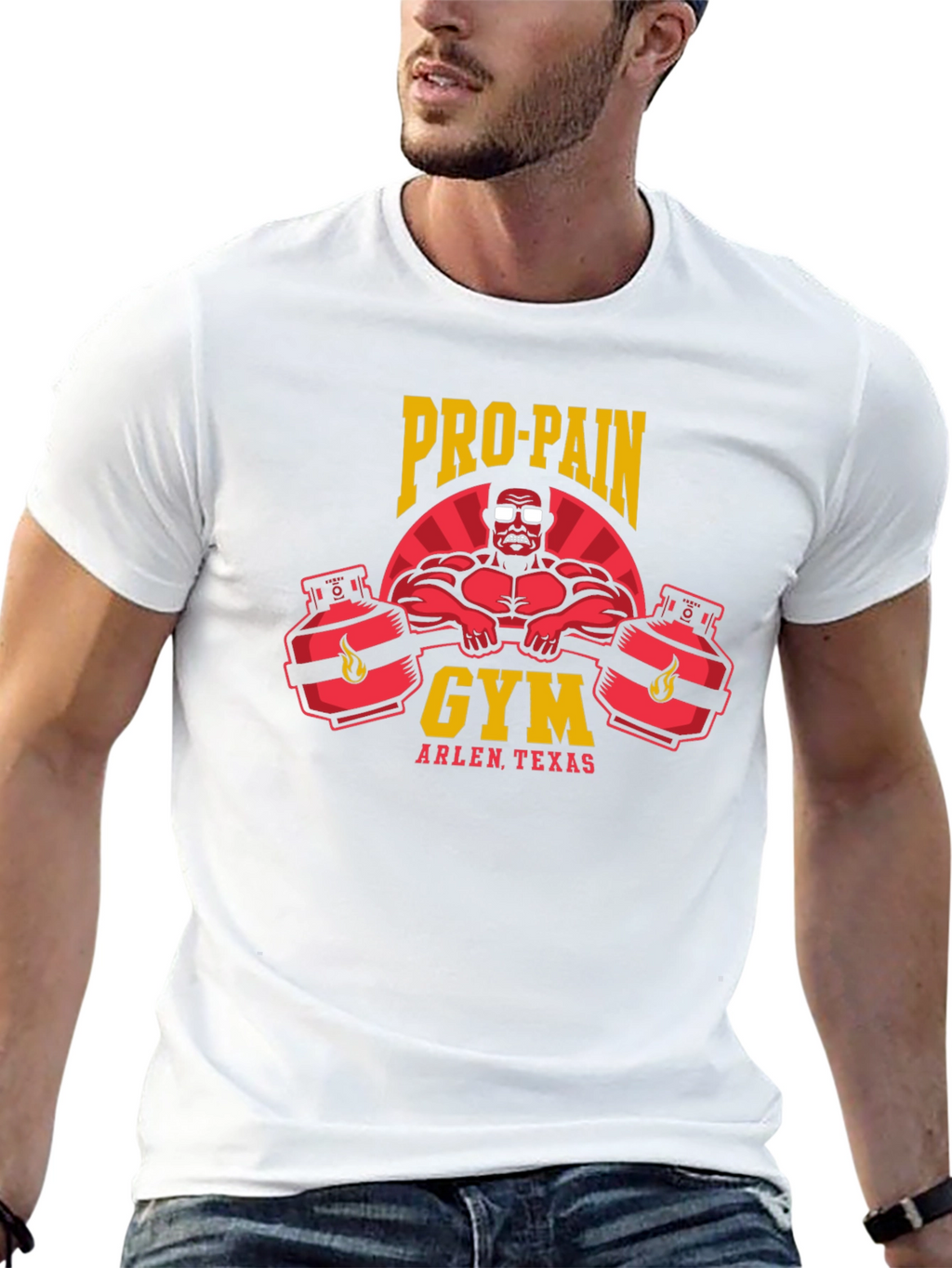 Pro-Pain Gym T-Shirt - Arlen Texas