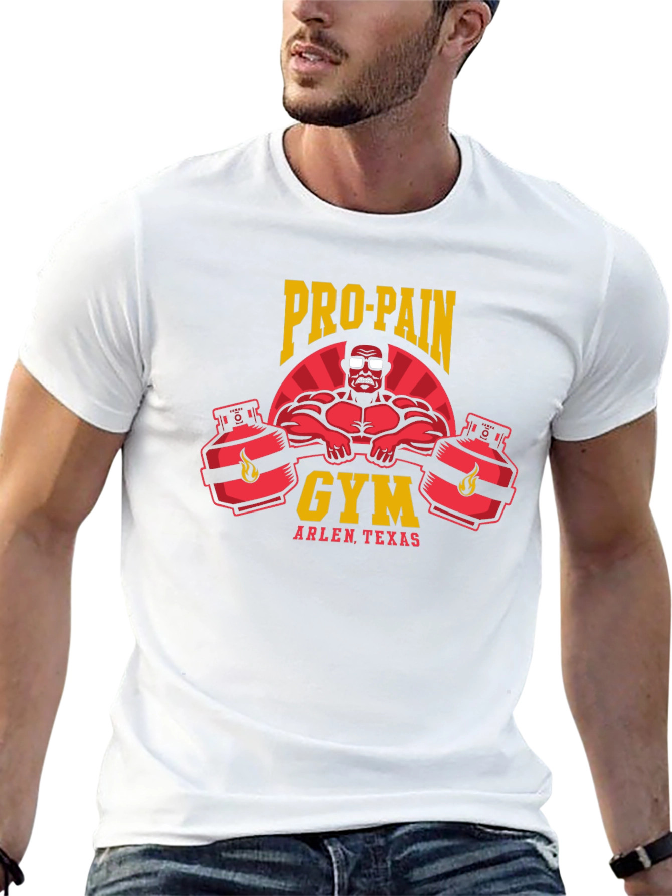 Pro-Pain Gym T-Shirt - Arlen Texas
