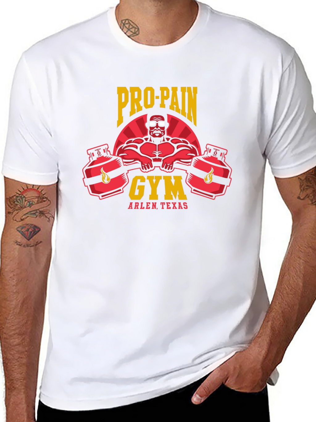 Pro-Pain Gym T-Shirt - Arlen Texas