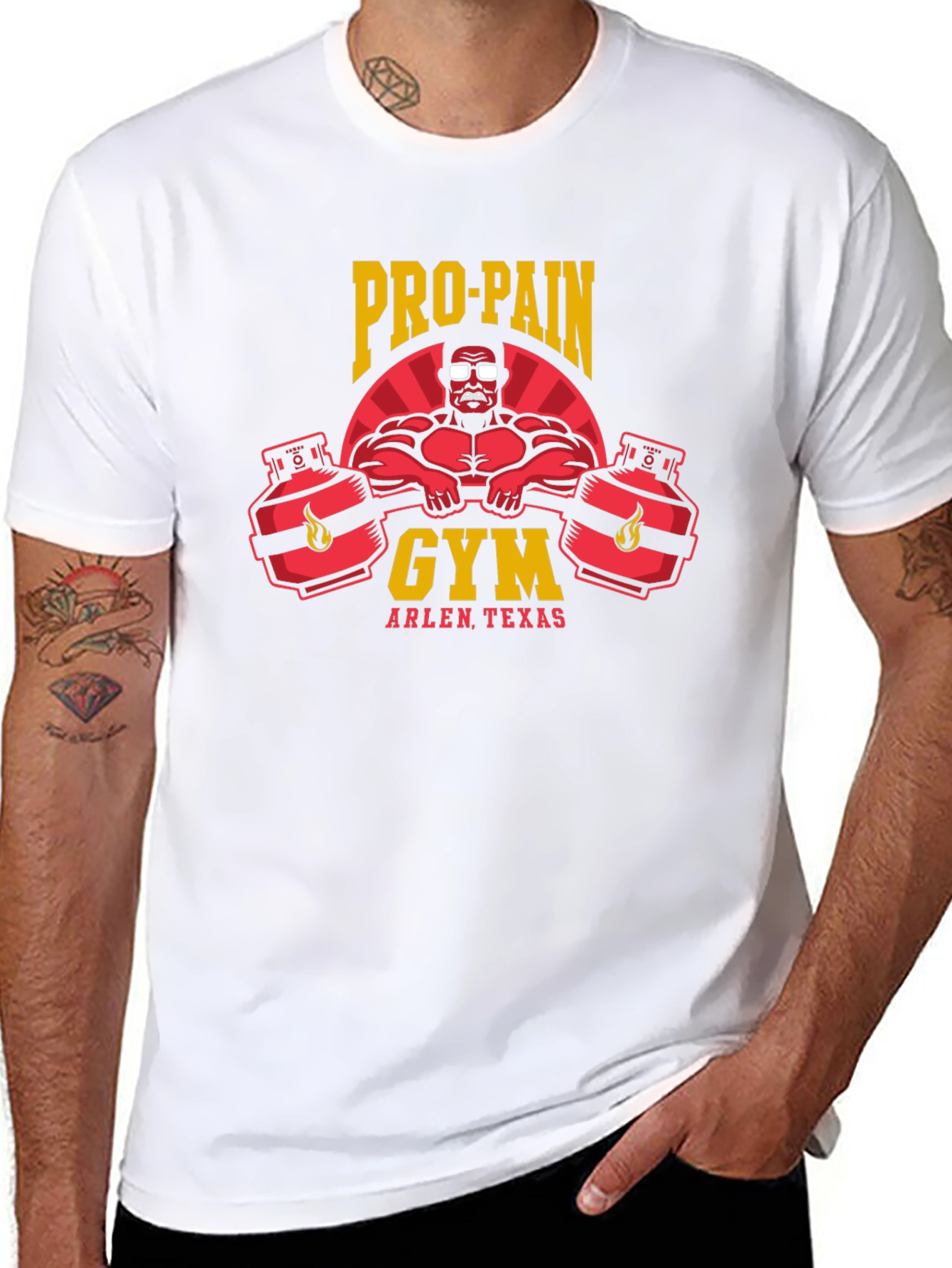 Pro-Pain Gym T-Shirt - Arlen Texas