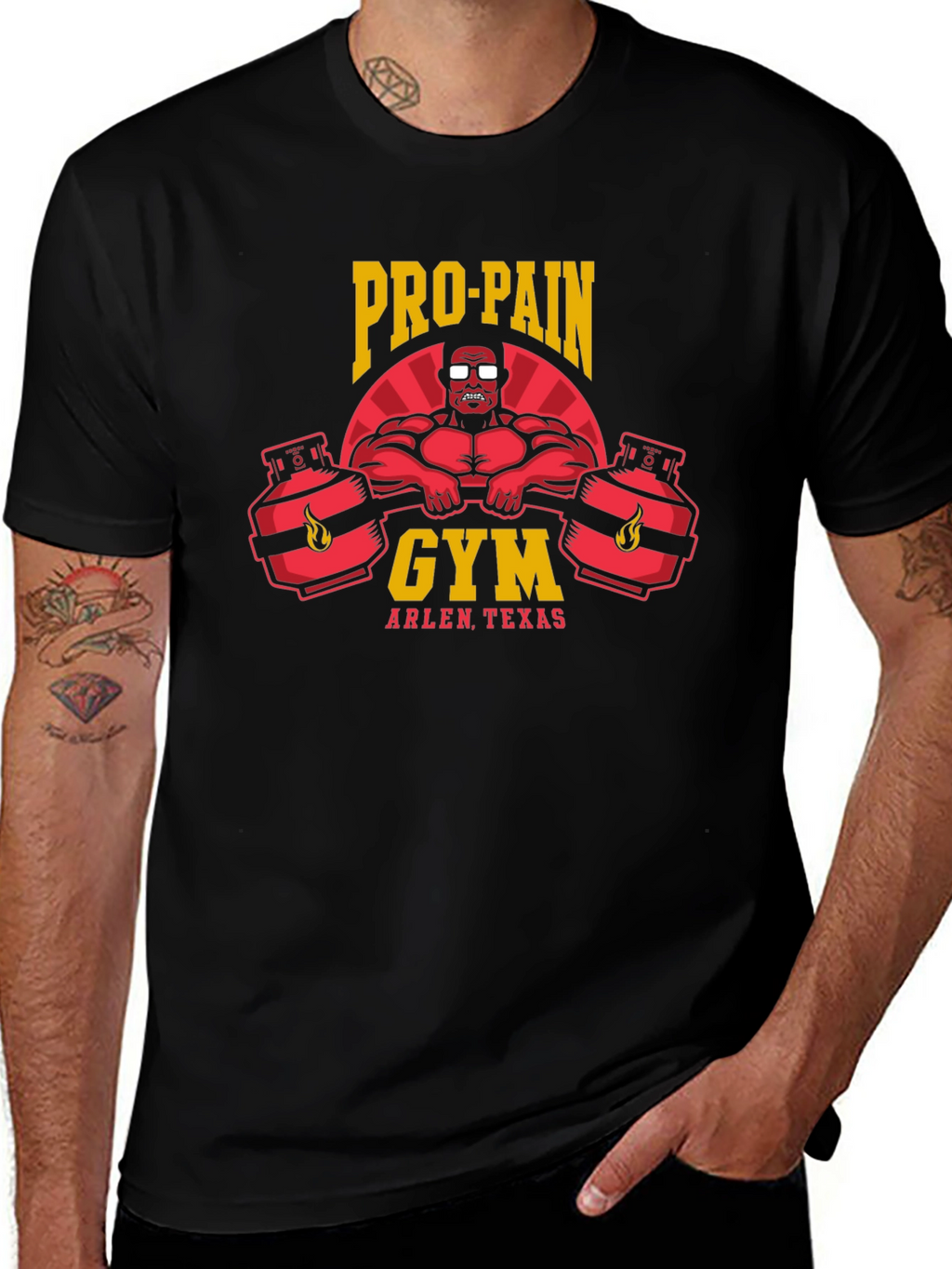 Pro-Pain Gym T-Shirt - Arlen Texas