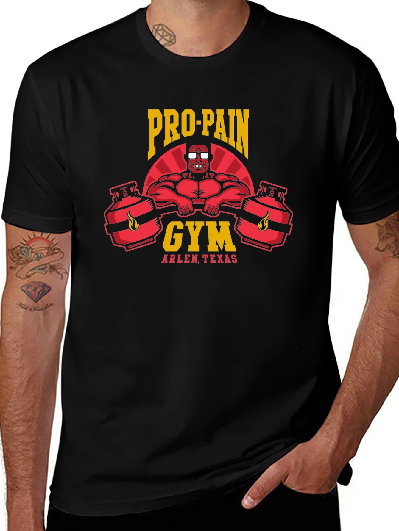 Pro-Pain Gym T-Shirt - Arlen Texas