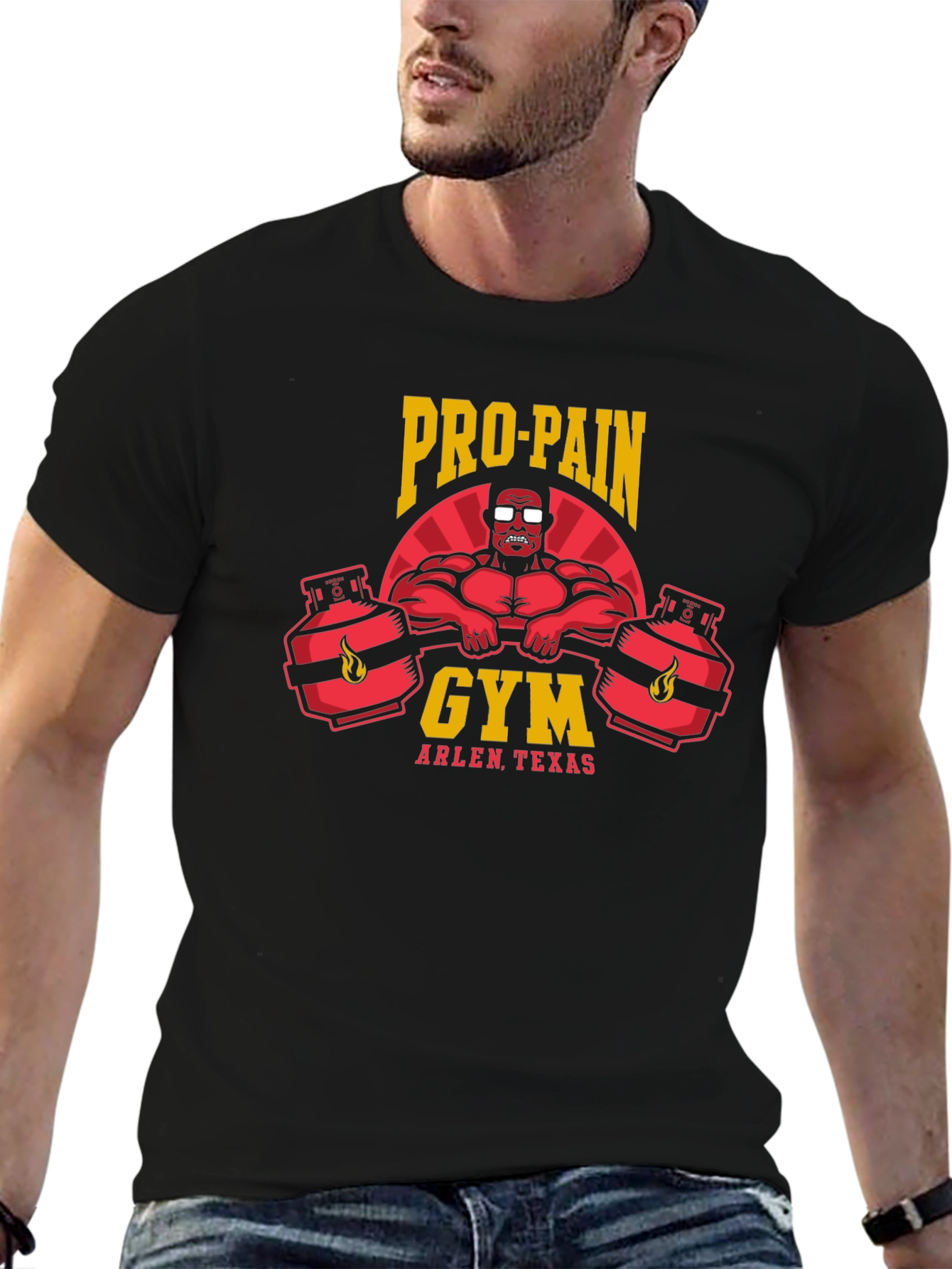 Pro-Pain Gym T-Shirt - Arlen Texas