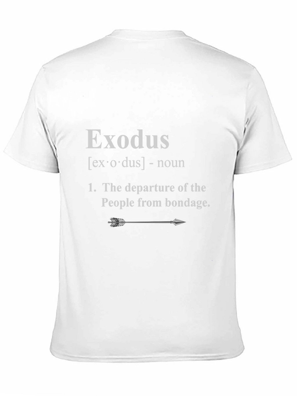 Exodus Definition T-Shirt - Departure from Bondage