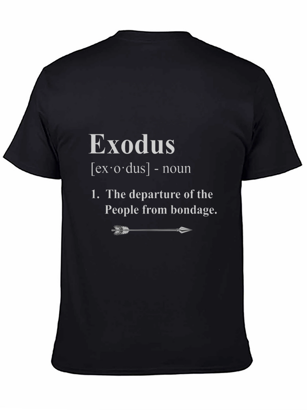 Exodus Definition T-Shirt - Departure from Bondage