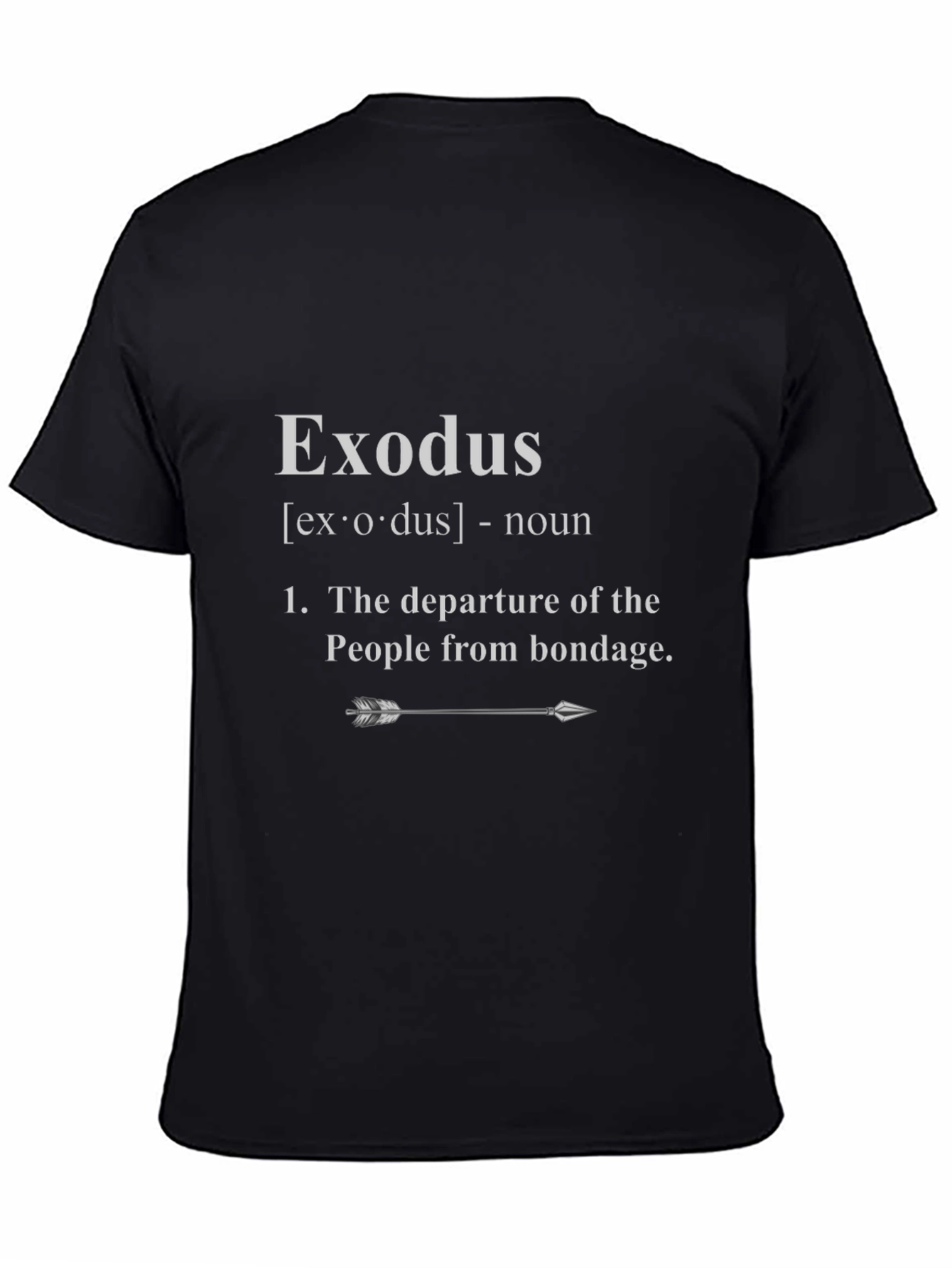 Exodus Definition T-Shirt - Departure from Bondage