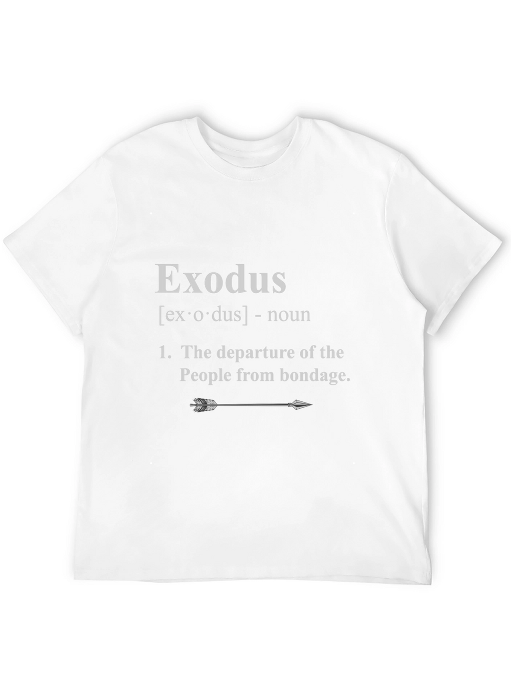 Exodus Definition T-Shirt - Departure from Bondage