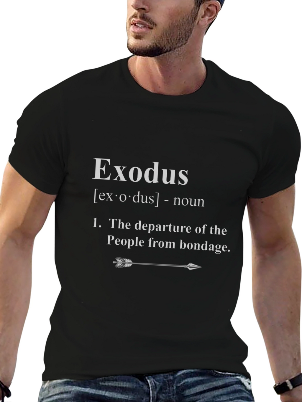 Exodus Definition T-Shirt - Departure from Bondage