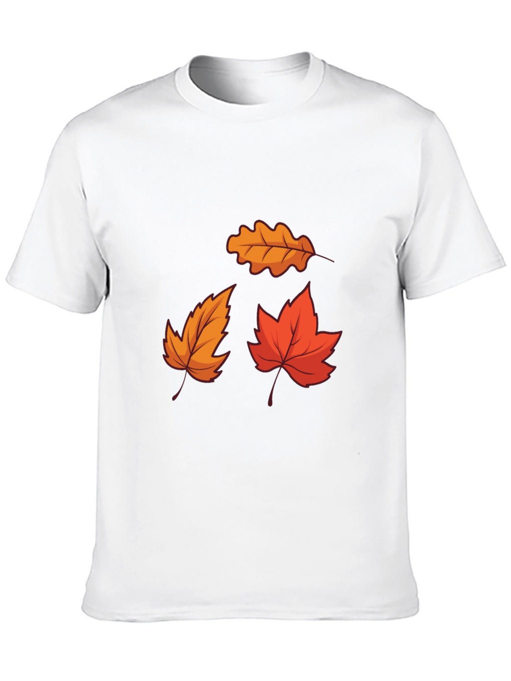 Autumn Leaves Graphic Tee - Stylish Fall Apparel