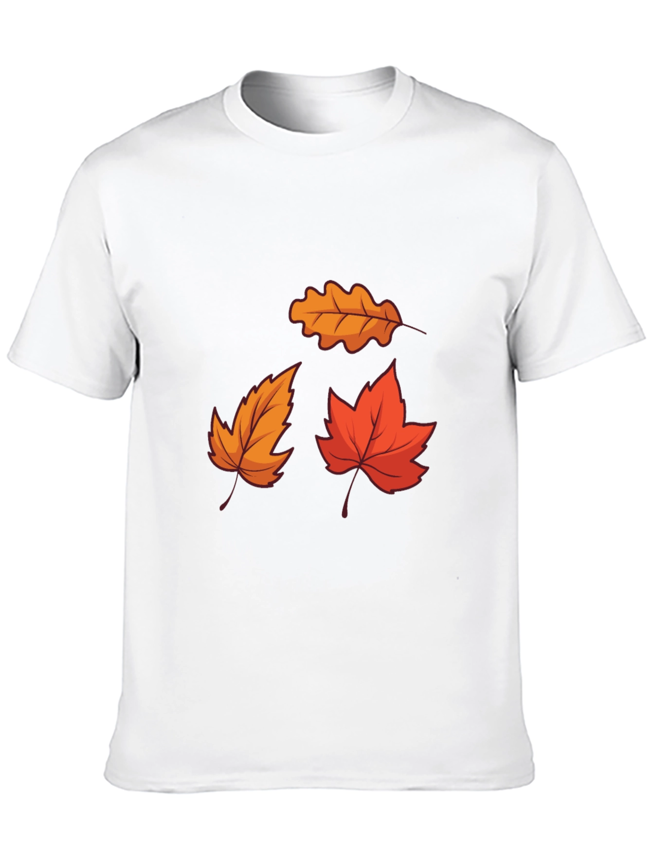 Autumn Leaves Graphic Tee - Stylish Fall Apparel