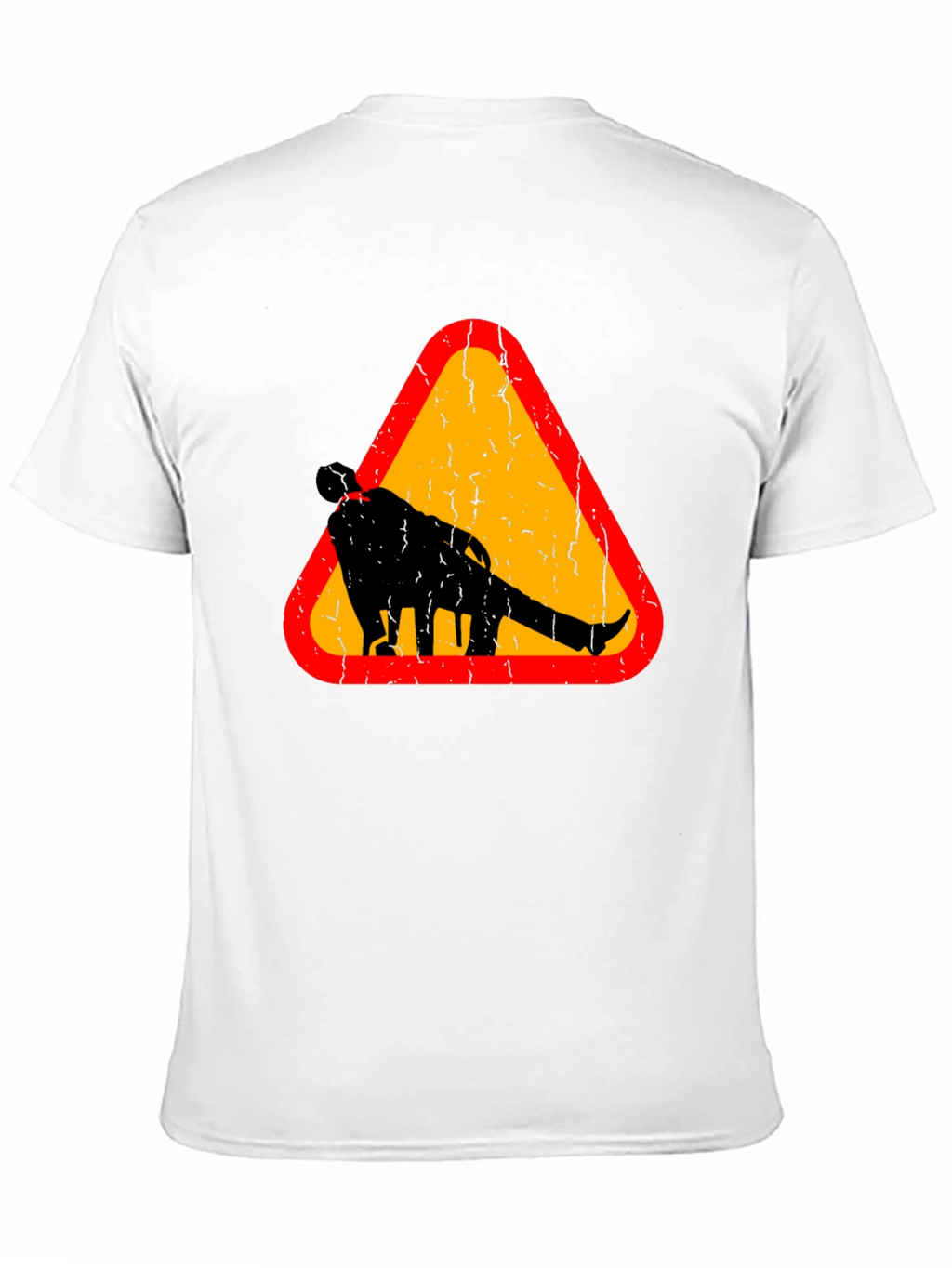 Warning Funny Walking Drunk Man T-Shirt