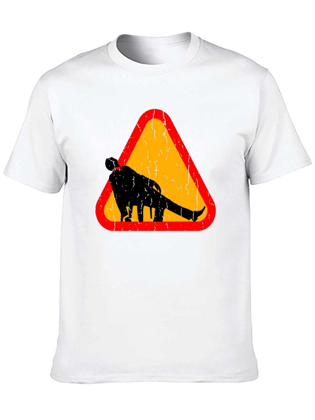 Warning Funny Walking Drunk Man T-Shirt