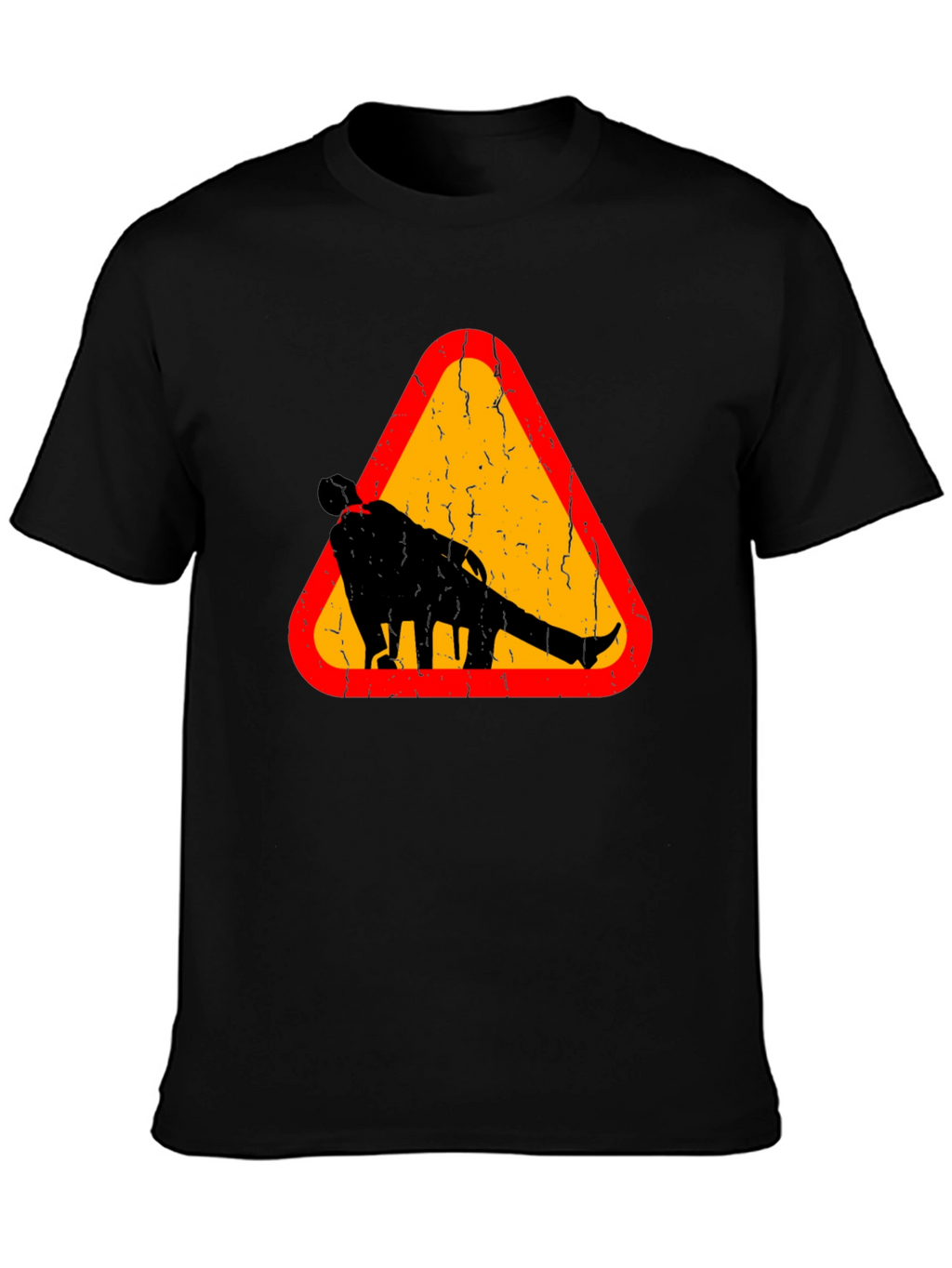 Warning Funny Walking Drunk Man T-Shirt