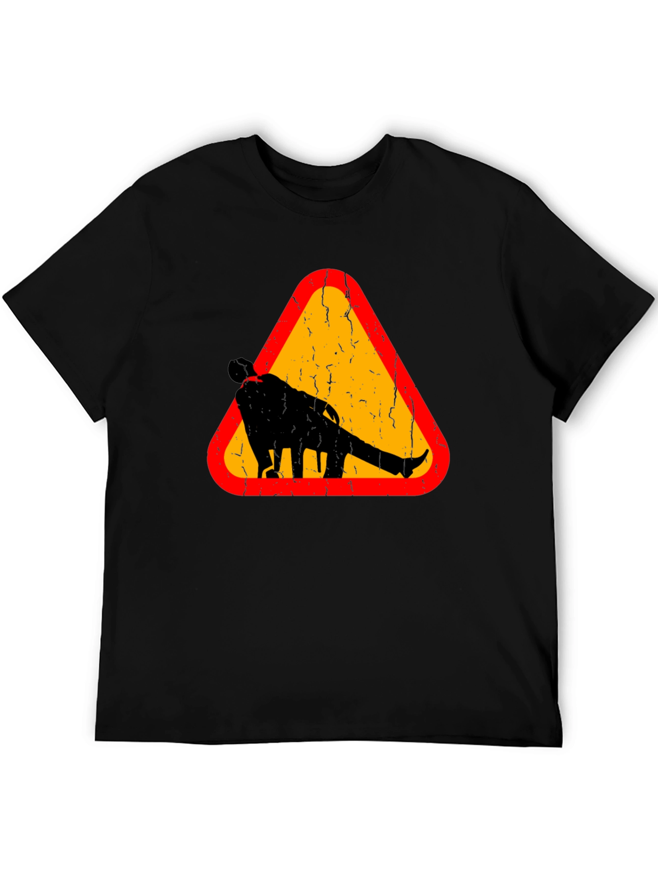 Warning Funny Walking Drunk Man T-Shirt