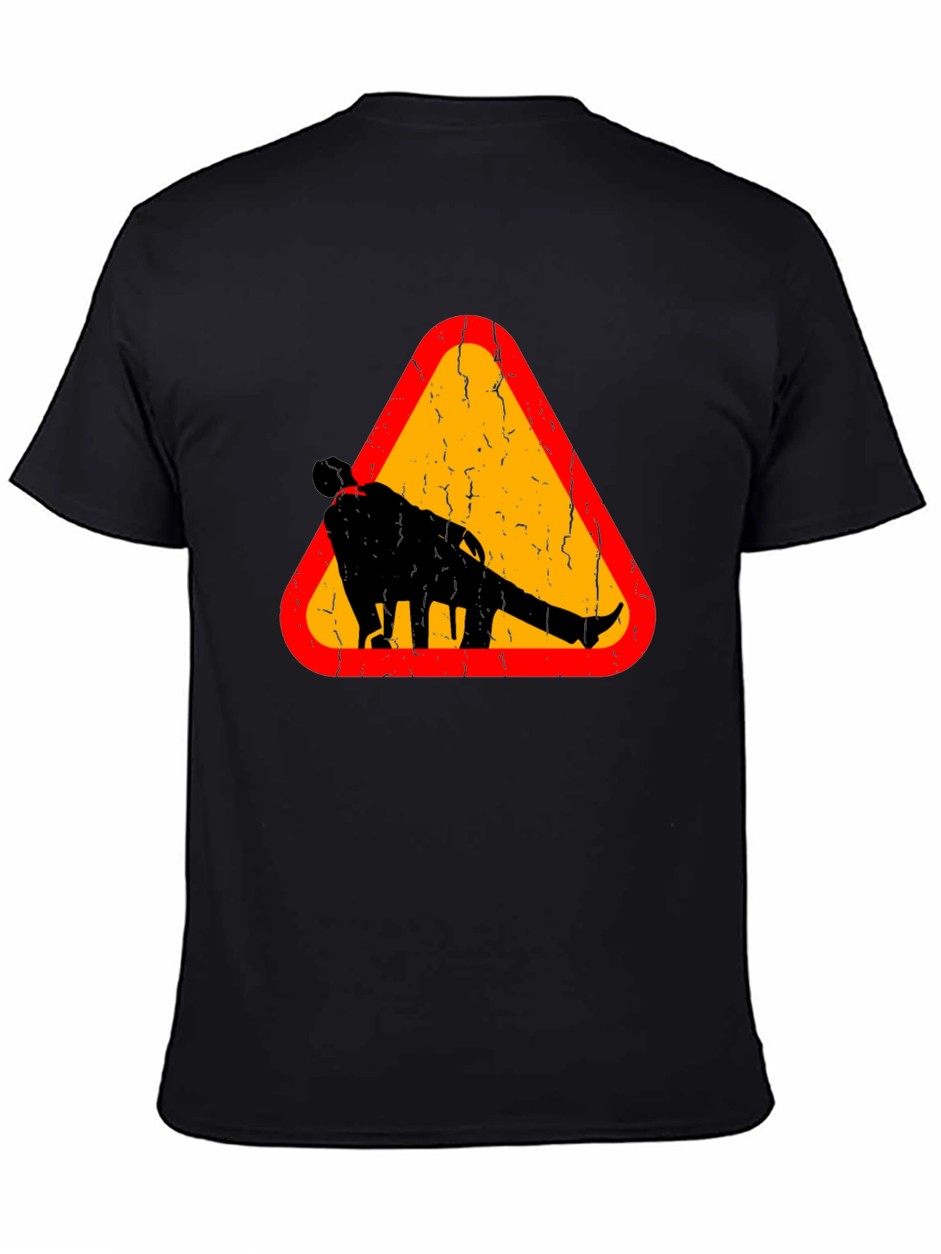 Warning Funny Walking Drunk Man T-Shirt