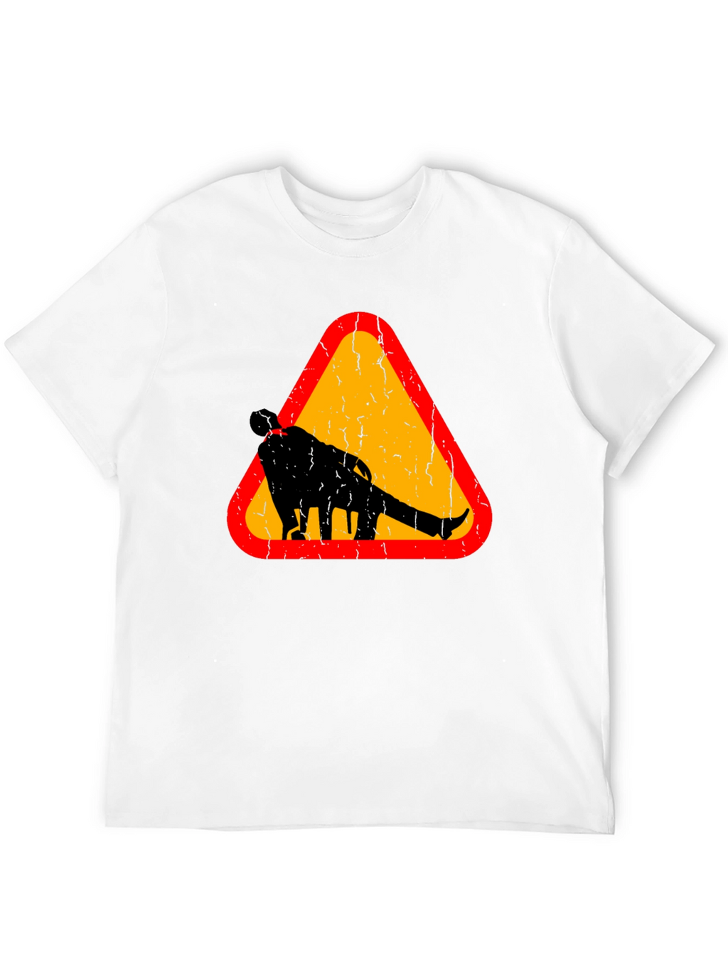 Warning Funny Walking Drunk Man T-Shirt