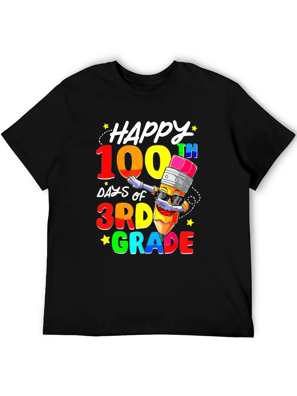 Happy 100th Day of 3rd Grade T-Shirt