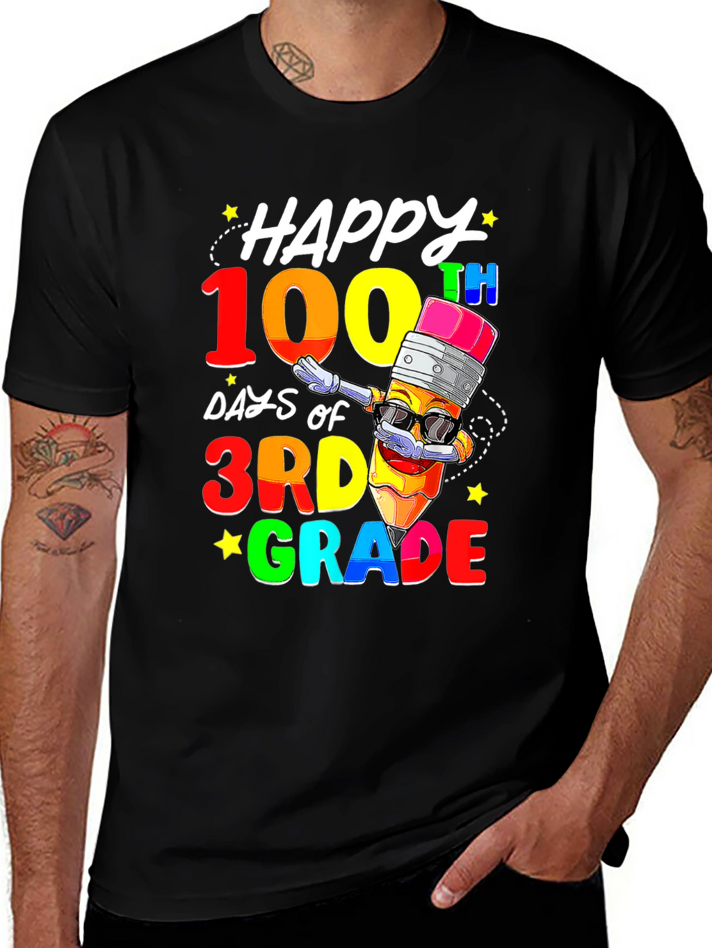 Happy 100th Day of 3rd Grade T-Shirt